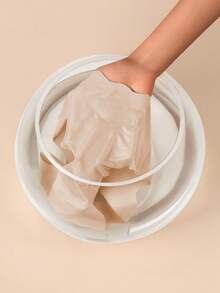 Aofeiqike 6件套高品质欧美加大码无缝丝滑女士内裤，包括：波浪纹设计、透气运动/瑜伽比基尼、中腰三角裤、纯色短裤、多巴胺三角裤、可爱舒适学生打底裤、无缝光滑如面膜般亲肤内裤 - 彩色 - 查看 8