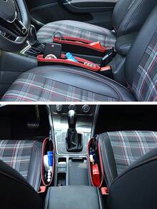 汽车座椅缝隙填充收纳袋，多功能储物袋，可放置手机、太阳镜、钥匙等物品，实用汽车内饰配件，适用于所有车型，汽车必备品 - 彩色 - 查看 8