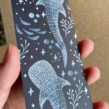 2/10/20pcs Whale Shark Bookmark Ocean Reader Gift Bookish Gift Marine Life Stationery With Tassel,Dark Romance Merch For Readers, Romantasy Inspired Bookish Gifts For Book Lovers Booktok, Book Accessories,For Book Lovers Adults Teacher Funny Reading Gifts Bookish Party Favors,Christmas,Scrapbooking Supplies, Journaling Accessories,Back-To-School - Multicolor - View 6