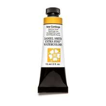 284600060 Extra Fine Watercolor 15ml Paint Tube, New Gamboge, 0.5 Fl Oz (Pack Of 1),NewGamboge - 新藤黃 - 查看 1