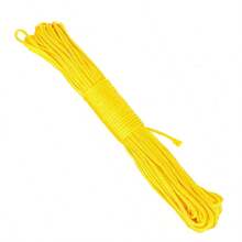 1根直径4毫米/0.15英寸、长31米/101.7英尺的多用途户外绳，可用于编织手链、手工DIY、帐篷拉绳等。