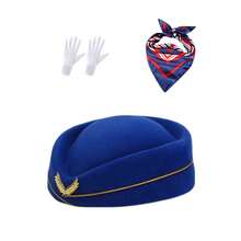 涤纶飞机主题派对服装配饰套装,适合化装舞会、派对、日常穿着、万圣节、圣诞节、角色扮演、节日派对等场合。 - 彩色 - 查看 9