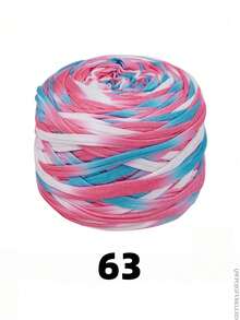 1 Gói Sợi Áo Phông Ombre, Cỡ Lớn 300g/Gói - Rộng 2cm, Sợi Dệt Kim, Mềm Mại, Đa Năng, Thích Hợp Cho Thủ Công DIY, Có Thể Dùng Để Móc Và Dệt Túi, Gối, Búp Bê, Chăn Đựng Đồ, Dép Đi Trong Nhà, Các Dự Án Móc Len, Nhiều Màu Sắc Có Sẵn, Sợi Nhiều Màu, Sợi Polyester, Sợi Acrylic, Sợi Móc Len, Sợi Thủ Công, Cuộn Sợi Sống Động, Vật Liệu Thủ Công Đa Năng, Phụ Kiện Và Vật Tư Dệt - Nhiều màu - Xem 31