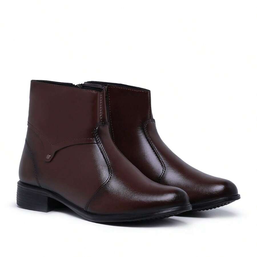 Beautiful And Super Comfortable LBshoes 208 Boots... - Rust Brown - View 1