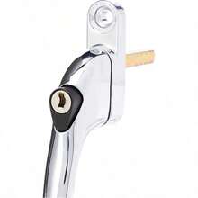 Universal Window Handles, Can Be Used On Left And Right Handed Windows, - Polished Chrome - View 2