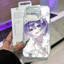 Funda de teléfono de la serie Anime Girl para iPhone 16, moderna, 13PROMAX, TPU grueso, 12PRO para mujeres, 12PROMAX, simple pero única, 15PRO para hombres, 16PRO estética, 14PRO hermosa, 16PROMAX linda, 14PLUS, funda de teléfono con acabado mate, 11PRO única, 11PROMAX de alta calidad, 12 anti-golpes y resistente a caídas, fundas de teléfono 13PRO XSMAX creatividad 14/15/16PLUS/13/XS/XR/15PROMAX/11/16/15PLUS/14PROMAX - Blanco - Ver 13