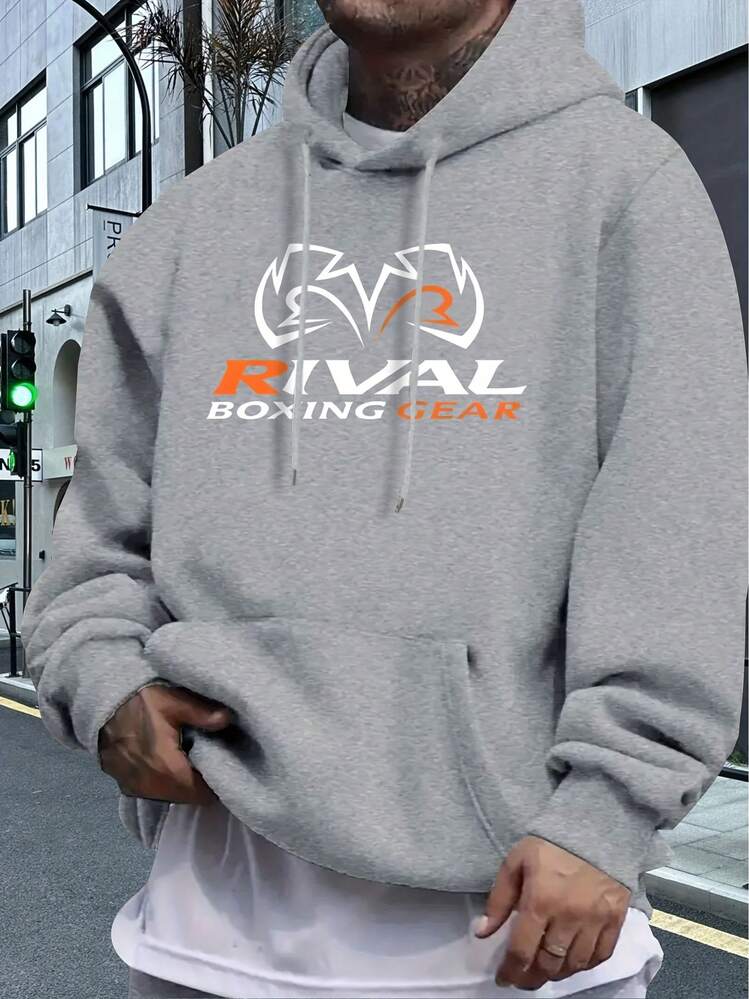 Men Hoodies - Grey - View 1