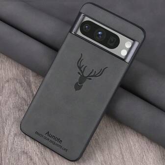 Aunote 1个奢华PU皮革鹿纹系列超薄手机保护壳，防滑、耐磨、防污，适用于谷歌Pixel 6/6pro/6a/7/7pro/7a/8/8pro/8a/9/9pro/9a/10/10pro，男女通用高端礼品