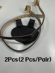 2条装女士高跟鞋鞋带 - 防滑，金属扣可调节，黑色、红色和米色可选，完美搭配正装鞋和礼服鞋 | 可调节鞋带 | 金属扣鞋带，女士鞋带，女士鞋夹，高跟鞋夹，运动鞋/礼服鞋鞋带，鞋带 - 彩色 - 查看 12