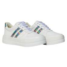 TENIS BAMBAS DAMA BLANCO CALZADO MUJER - Blanco - Ver 3