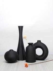 Jarrón de estilo bohemio, adecuado para flores secas y arreglos florales, ideal para la decoración del hogar, la exhibición del pasillo, la decoración del escritorio de la oficina y la decoración del gabinete, lo que lo convierte en un regalo perfecto para las vacaciones. - Multicolor - Ver 6
