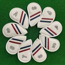 9pcs Premium Golf Iron Headcovers - Protect Your Clubs And Improve Your Game With Durable And Stylish Covers - Multicolor - View 7
