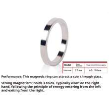 1pc 2025 New - Levitating Ring - Floating - Invisible Stunning Levitation Magic Prop - Birthday Gift - Easter Gift - Festival Gift - Present