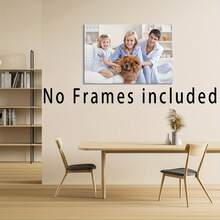 Impresión de Lienzo de Foto Personalizada - Arte Digital Personalizado, Sin Marco, Colores Vibrantes, Adecuado para Decoración de Sala de Estar y Recuerdos, Regalo Perfecto para Vacaciones y Cumpleaños, Estilo Clásico Moderno, Uso Interior, Regalo de Vacaciones Recomendado |   Diseño clásico moderno |   Alto - transparente - Ver 7