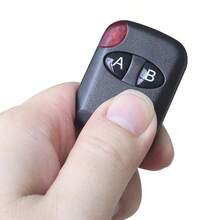 315/433MHz无线遥控器，学习码遥控器，双键射频遥控器，磨砂外壳，门禁照明卷帘门遥控器，电动卷帘门遥控器，升降设备遥控器，大门遥控器 - 彩色 - 查看 1