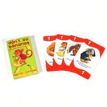 Emotional Control Game - Monkey Banana Paper Printing Cards, Adjust Emotions In Interesting Interactions, Improve Self-Control, Suitable For Family Entertainment - Green - View 6