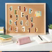 50 nuevas pegatinas de dibujos animados de animales y pájaros, lindos dibujos animados rosas, pegatinas de alta calidad para maletas, tazas de agua, artículos de oficina, graffiti, regalos para fiestas de vacaciones. - animales multicolores que sobresalen - Ver 6