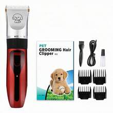 Eléctrico Clipper para Perros y Gatos, Rasuradora para Perros USB  Cortadoras de Pelo para Mascotas para Pelo Rizado y Largo, Bajo Ruido у Vibración - Multicolor - Ver 2