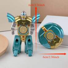 1 con quay ngón tay robot thú vị, thích hợp cho thanh thiếu niên và người lớn, đồ chơi giảm căng thẳng giác quan cho trẻ mắc chứng ADHD, tự kỷ, lễ Phục sinh, quà tặng sinh nhật, giải thưởng lớp học trở lại trường, đồ chơi ngón tay, quà tặng quay - màu xanh lá - Xem 11