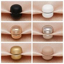 4/6对装女士多功能圆形磁性丝巾夹，圆形磁性头巾别针，女士磁性纽扣，多功能丝巾衬衫纽扣，无钩磁性扣，固定头巾衬衫，不伤面料，女士多功能磁性纽扣，无针设计，适用于头巾衬衫