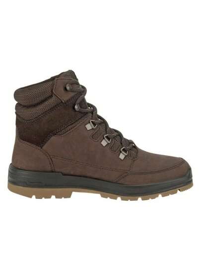 Bota de mujer botín hiker piel acabado graso color café mod outdoor trekking resistente impermeable suela antideslizante diseño ergonómico amortiguación superior agarre óptimo para senderismo montaña aventura al aire libre invierno otoño estilo casual deportivo durabilidad comodidad versatilidad