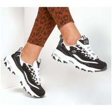 Skechers أحذية جري احترافية للنساء - الأسود - مشاهدة 2