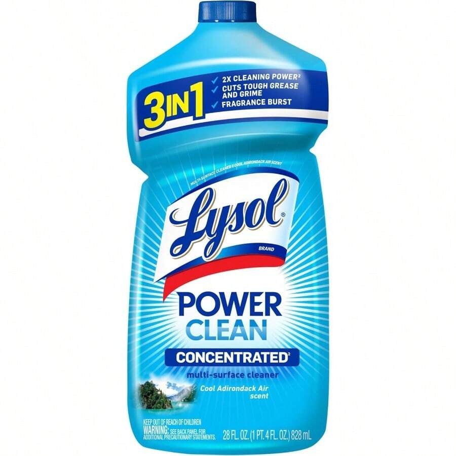 Power Clean MultiSurface Cleaner 2x Concentrated Pour Cool Adirondack Scent 28 Fl Oz - Gói 28FlOz của 1 - Xem 1