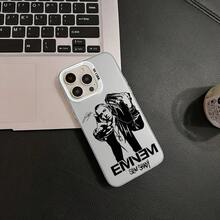 Fundas para Móvil del Cantante de Rap  para iPhone 16 15 14 13 12 11 Pro Max X XR XSMAX 8 7 Plus, Cubierta Trasera Antideslizante y Esmerilada - Color mezclado 1 - Ver 4