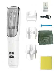 婴儿理发器，儿童电动理发器，超静音无线充电防水理发套装，低噪音儿童及成人理发器 - 彩色 - 查看 9