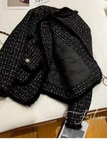 Women Trench Coats - Apricot - View 8