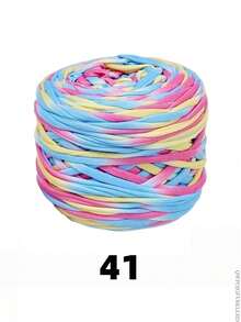 1 Gói Sợi Áo Phông Ombre, Cỡ Lớn 300g/Gói - Rộng 2cm, Sợi Dệt Kim, Mềm Mại, Đa Năng, Thích Hợp Cho Thủ Công DIY, Có Thể Dùng Để Móc Và Dệt Túi, Gối, Búp Bê, Chăn Đựng Đồ, Dép Đi Trong Nhà, Các Dự Án Móc Len, Nhiều Màu Sắc Có Sẵn, Sợi Nhiều Màu, Sợi Polyester, Sợi Acrylic, Sợi Móc Len, Sợi Thủ Công, Cuộn Sợi Sống Động, Vật Liệu Thủ Công Đa Năng, Phụ Kiện Và Vật Tư Dệt - Nhiều màu - Xem 38