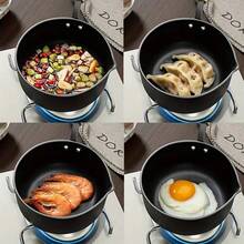 Milk And Soup Pot With Wooden Handle - Suitable For Induction Cookers, Ideal For Whipping Cream, Boiling Water, And Making Soup, A Must-Have Kitchen Utensil, Stove Compatible With Cookware | Stylish Cookware | Durable Cookware, Suitable For Boiling, Stewing, Frying, And Sauces - Compatible With Gas And Induction Cookers - A Must-Have For Home Kitchens - Multicolor - View 12