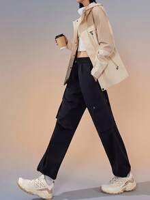 CAMEL CROWN Women's Outdoor Sports Shoes, New Autumn/Winter Style, Breathable And Shock-Absorbing Casual Shoes, Women's Running Shoes.