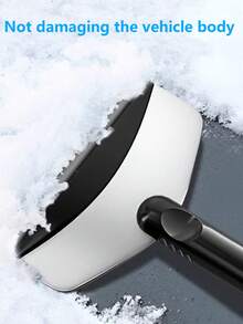 除雪铲/非常适合在冬季清洁汽车上的积雪和冰块，不会损伤车漆。适合刚买新车的女士和爱车人士。除雪铲/拖把/除尘器，汽车清洁用品。