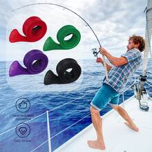 SHINDEL 8PCS 170cm 35mm/67in 1.4in Fishing Rod Socks Sleeve Cover, Braided Mesh Reusable Rods Pole Telescopic Protector Bag, Fishing Tools Accessories For Spinning Fishing Rod Fly Fishing Rod Casting Fishing Rod - Multicolor - View 7