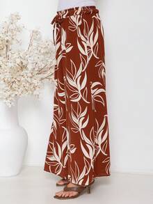 Flower Leaf Plants Pocket Knot Holidays - 咖啡棕 - 查看 5