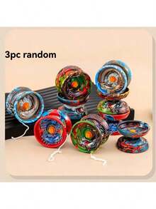 1pc/2pcs/3pcs/4pcs Alloy Yo-Yo, Metal Yoyo Toy, Beginner Sleeping Yoyo For Competition
