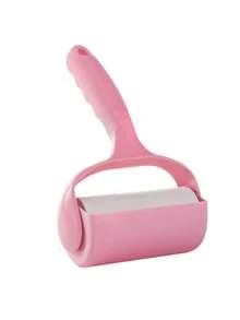 Pink Pet Hair Remover Roller - Super Strong Adhesive Lint Roller For Dogs & Cats, 60 Sheets Disposable Tear-Off Refill, Effective Pet Fur Remover For Clothes, Carpets, Sofas, Furniture & Bedding, Easy-To-Use Lint Cleaner For Pet Owners To Remove Loose Hair & Lint Quickly - Pink - View 11