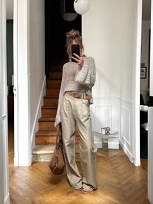 Áo khoác dài tay dáng cánh dơi VIBEWAVE dành cho nữ, thích hợp mặc mùa xuân/hè, kiểu dáng rộng rãi thoải mái. - Màu Xám nhạt - Xem 6