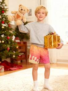 Ice Cream Shorts Boy Clothes, Gifts For Teen Kids Boys Unisex, Gradient Trunks Orange Sweatpants Yellow Underwear Pants, Boys Christmas PjChristmas Birthday Gifts For Teenage Dress, Thanksgiving Outfit, School Sport Running Pants, Running Pants, Basketball Shorts - Màu Hồng  San hô - Xem 1