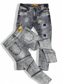 Men's Skinny Jeans, Player Style - jogador/02 - Xem 2