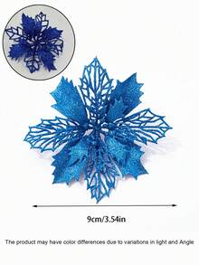 16 Stück Weihnachtskugeln, Samt Weihnachtskugeln, Blauer Weihnachtskugel-Set, Weihnachtskugel Dekorationen, Samt Weihnachtskugeln mit Geschenkbox-Set, Weihnachtsbaum Hängende Ornamente, Bruchsichere Weihnachtsbaum Kugel Ornamente Weihnachtskugeln-Set für Feiertage, Weihnachten, Hochzeit, Party, Heim-Dekoration