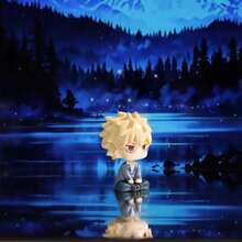 Chibi Izuku Midoriya, Shoto Todoroki, Ochaco Uraraka Figurine Cake Topper Decoration Baking Doll Gift For Boys - Multicolor - View 8