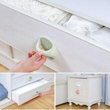 多功能马桶座增高器 - 为门、窗、橱柜和冰箱增添时尚感和实用性 - 白色 - 查看 4