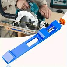 Adjustable Guide For Cutting Machine Base, With Clamp, Wood Fixing Jig - Màu xanh nhạt - Xem 9