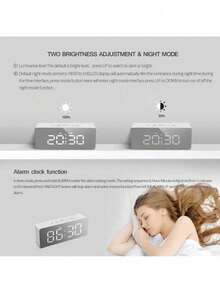Desk & Table Clocks - Silver - View 3