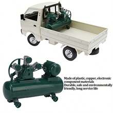 Compresor de Aire Bomba Inflable del Mini Compresor de Aire A107 para las Piezas de Actualización del Coche RC de Escala de Simulación WPL - ASpictureshows - Ver 2