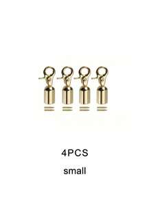 4/6件套金属旋转钩扣套装 - 金银色旋转龙虾扣，适用于包袋制作、编织绳连接、手提包提手、钥匙链、挂绳、珠宝制作、DIY缝纫配件、可拆卸纽扣，适用于手提包、背包、斜挎包肩带、皮革工艺品、时尚配饰，是DIY爱好者、手工艺者、设计师和业余项目的理想之选 - 彩色 - 查看 14