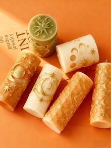 قالب شمع سيليكون بأشكال أجرام سماوية، مناسب لإعداد التأمل، هدايا رأس السنة، حفلات ذات موضوع شتوي. سهل التنظيف وإعادة الاستخدام. قالب متعدد الاستخدامات لصنع الشموع اليدوية، والفن الجصي، والصابون، والطين. مثالي لديكور المنزل، والإقامة بالنمط الإسكندنافي، وغرفة المعيشة، والحمام، والفعاليات الخارجية - أبيض - مشاهدة 3