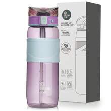 SSGP Botella De Agua Botellas Deportivas Botellas Para Agua 780ml - Púrpura malva - Ver 1